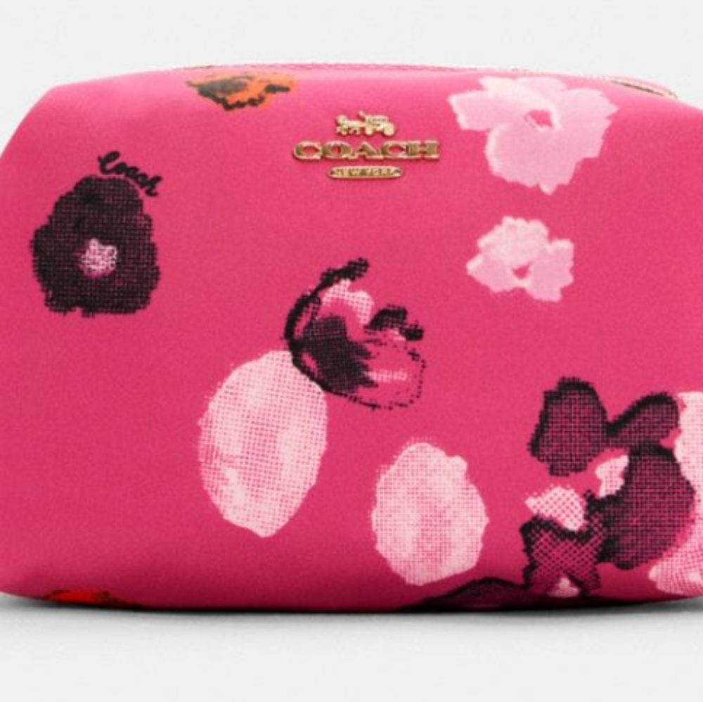 Coach Floral Cosmetic Bag